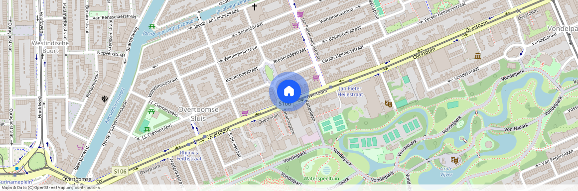 AMSTERDAM, Overtoom, 420