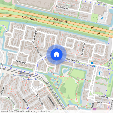 Beroepenbuurt, 1188 CG, Poortwachter, Amstelveen