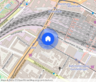 1.5 Zimmer, 38 m², 5. Stock - Photo 1