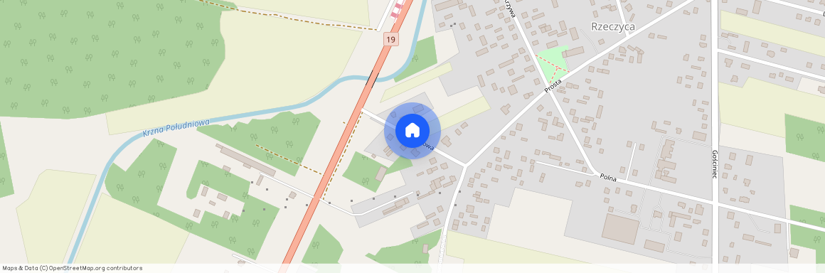 ul. Kasztanowa, Rzeczyca, Międzyrzec Podlaski, bialski, lubelskie