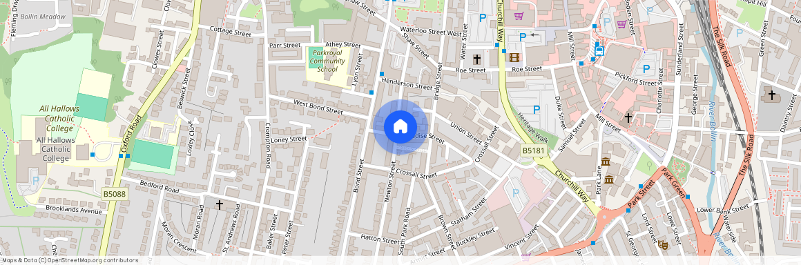 Paradise Street, Macclesfield, Cheshire, SK11