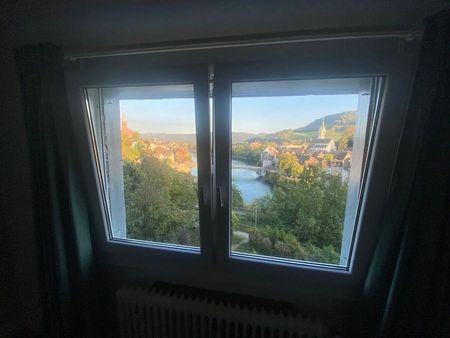 Traumblick 4-Zi Altbauwohnung in exponierter Alleinlage Laufenburg mit XXL Terrasse - Foto 5