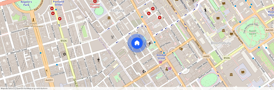 Chitty Street, Fitzrovia, W1T