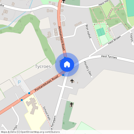 Cwmferries Road, Tycroes, Ammanford