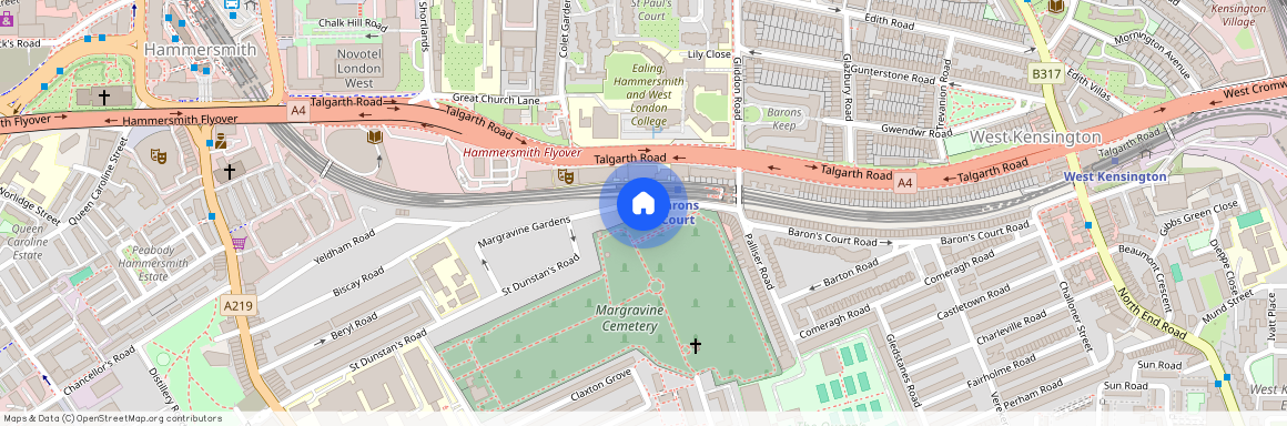 Margravine Gardens London W6