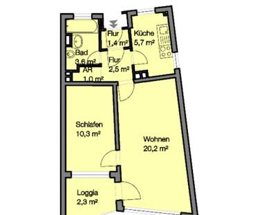 Beste Aussicht ins Grüne mit Balkon und Aufzug! - Foto 2