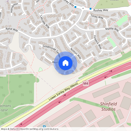 Tickhill Close, Lower Earley, Reading, RG6