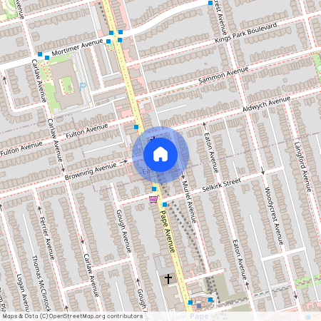 853 Pape Avenue, Main level, East York, ON M4K 3T7