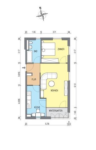 2-Zimmer Wohnung Nähe Grunewald - Photo 5