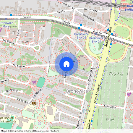 ul. Jabłonkowska, Bronowice, Bronowice, Kraków, małopolskie