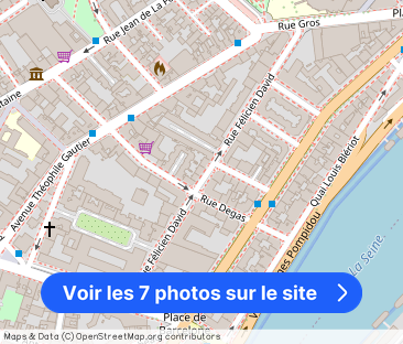 Studio for rent in Auteuil-Nord, Paris - Photo 1