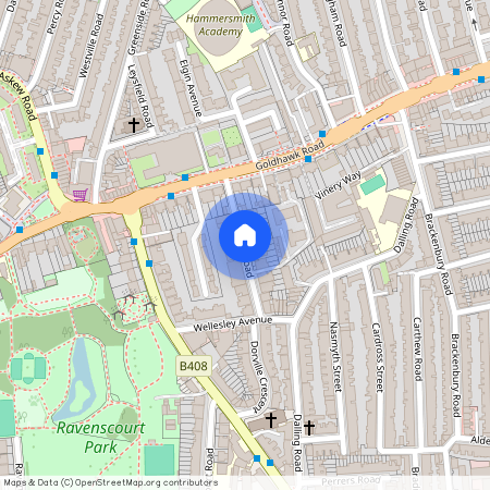 Wingate, Road, Brackenbury Village, W6