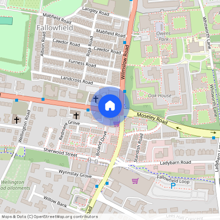 Wilbraham Road Manchester, M16 8NP