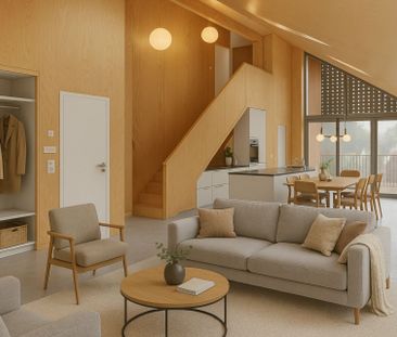 Corgémont, duplex d'exception de 2.5 pièces en attique NEUF - Foto 6