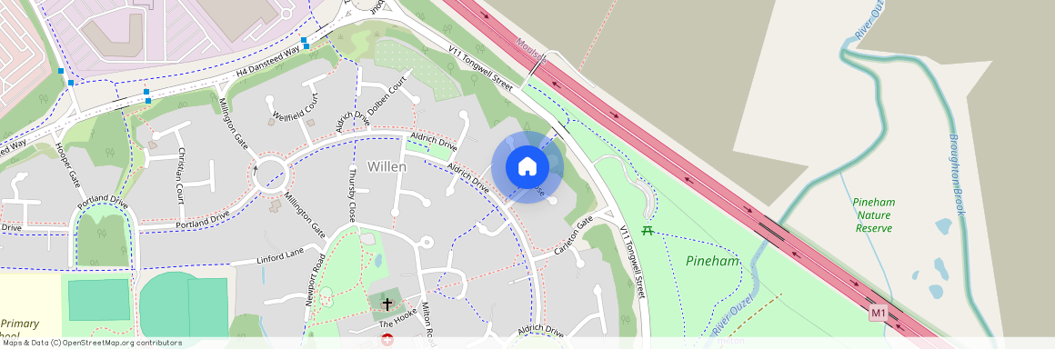 Carteret Close, Willen, Milton Keynes, MK15
