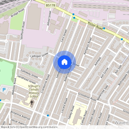 Salisbury Road, Liverpool L15