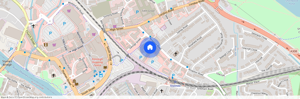 London Road, Staines-Upon-Thames, TW18