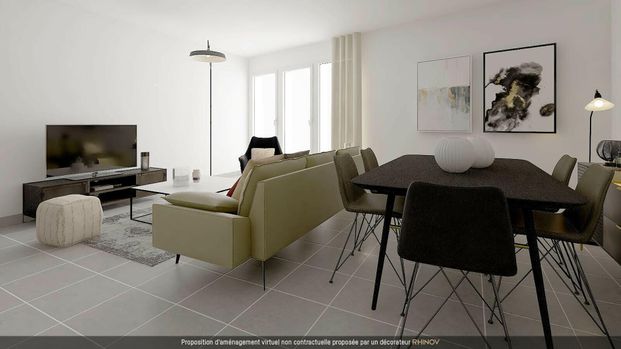 location Appartement T3 DE 75.4m² À BORDEAUX - Photo 1