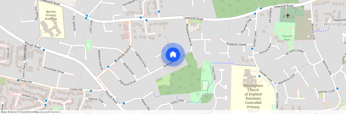 Sheridan Walk, Worlingham