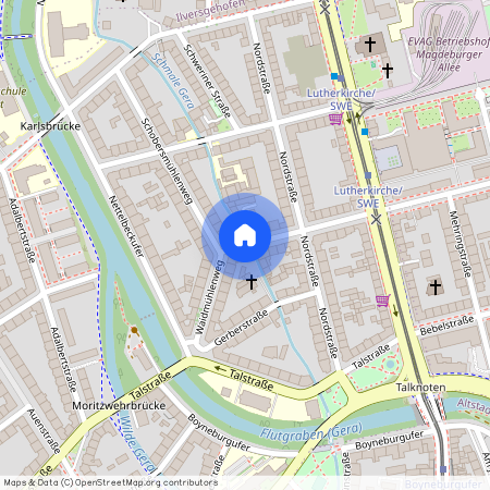 Waidmühlenweg 18, 99089 Erfurt OT Andreasvorstadt