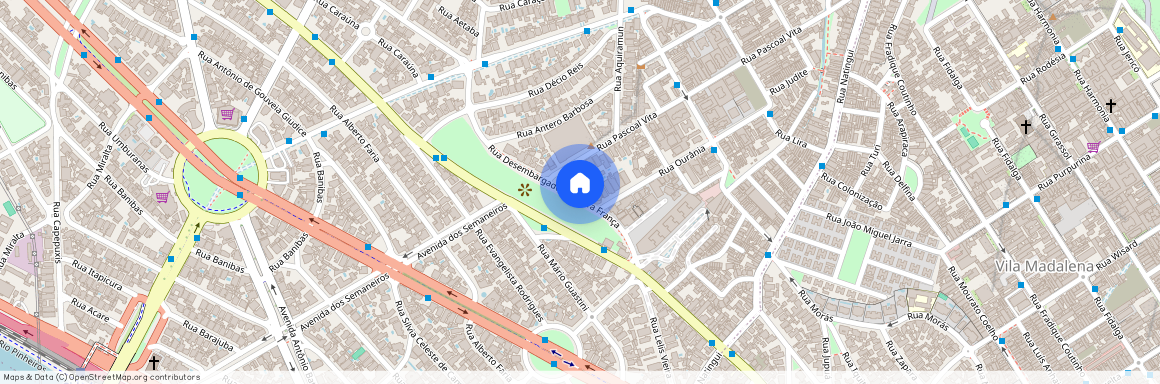 Rua Desembargador Ferreira Franca, 228, Alto De Pinheiros, São Paulo - SP, 05446-030, Brazil