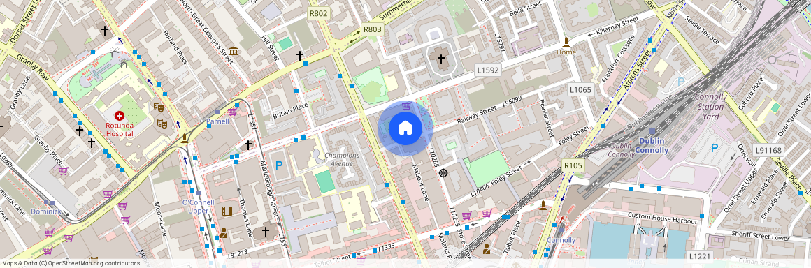 Gloucester Square, Railway Street, Mountjoy Square, Dublin 1