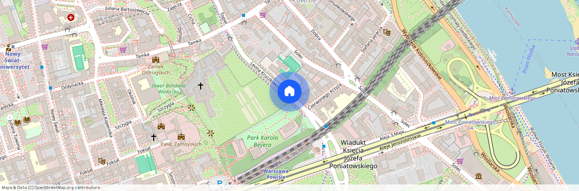 Warszawa, Śródmieście, Leona, Kruczkowskiego