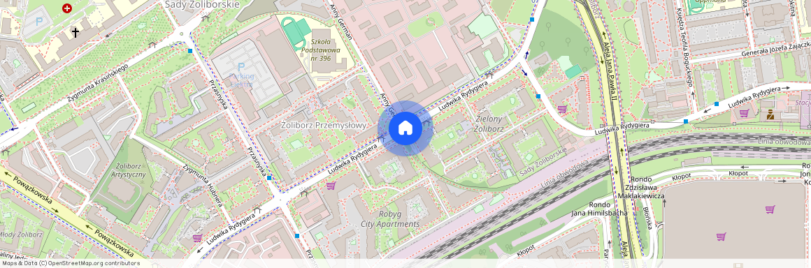 ul. Ludwika Rydygiera, Sady Żoliborskie, Żoliborz, Warszawa, mazowieckie