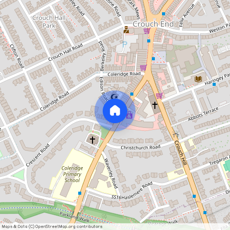 Crouch End Hill, Crouch End, N8, London