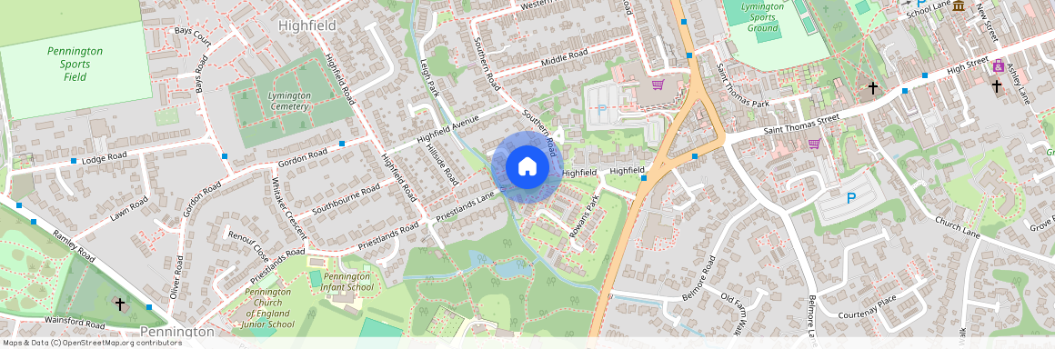 St. Annes Gardens, Lymington