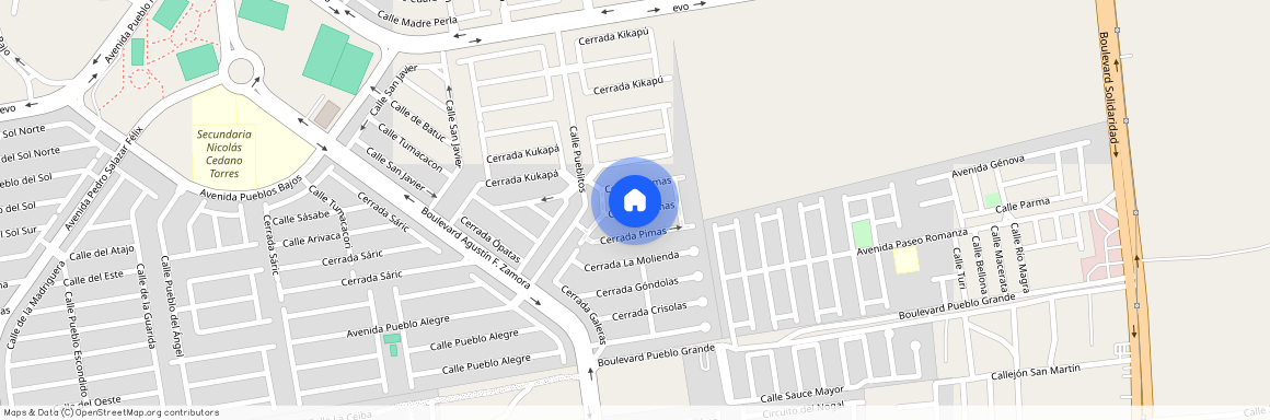 Cerrada Pimas, 83117, Hermosillo Sonora