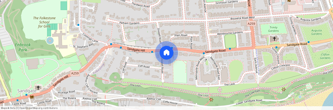 Dixwell Road, Folkestone, Kent, CT20