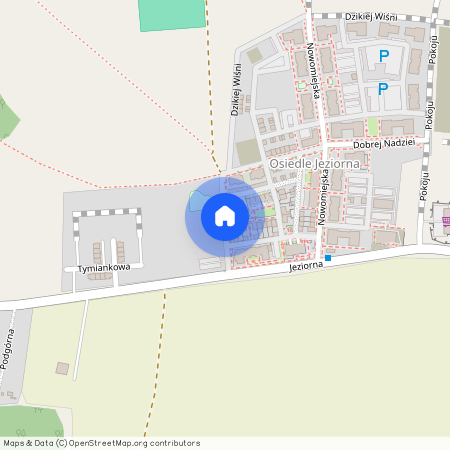 ul. Dzikiej Wiśni, Siewierz, Siewierz, będziński, śląskie