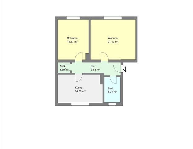 Gemütliche 2 Zimmer-Wohnung in Dortmund - Kirchderne - Foto 1