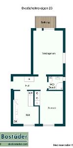 Svedjeholmsvägen 23, 2 rok 024806 - Photo 2