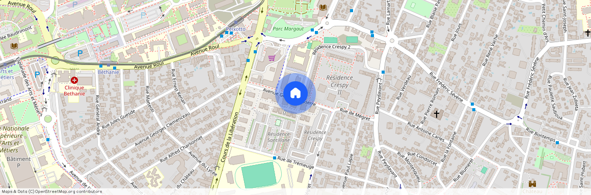 Avenue Georges Lasserre, Francja, Talence