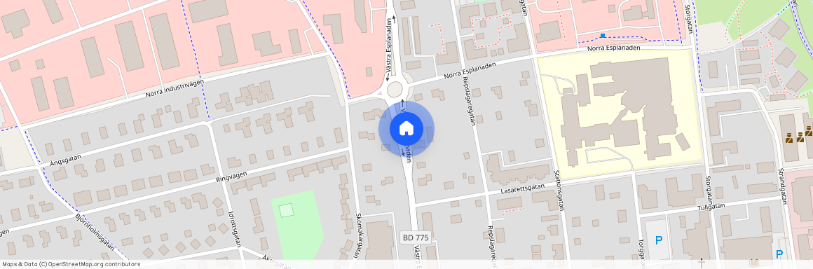 Västra Esplanaden, Haparanda