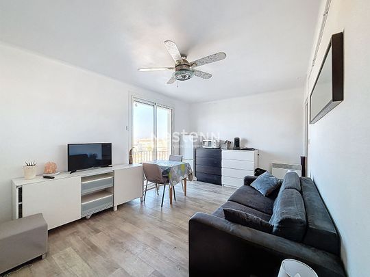 CANET EN ROUSSILLON location à l'année appartement T1 bis meublé - Photo 1