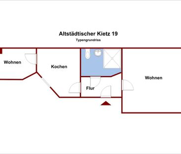 Altstädtischer Kietz: 2 Zimmer nahe Havel - Foto 3