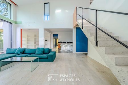 Maison d’architecte sur la colline des impressionnistes à La Celle Saint-Cloud - Photo 4