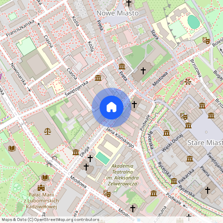ul. Długa, Nowe Miasto, Śródmieście, Warszawa, mazowieckie