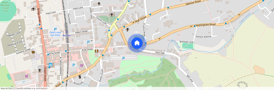 The Butts, Belper, DE56, The Butts, Derby, DE56 1HX