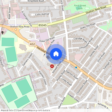 Hartshill Road, Hartshill, Stoke-on-trent, ST4