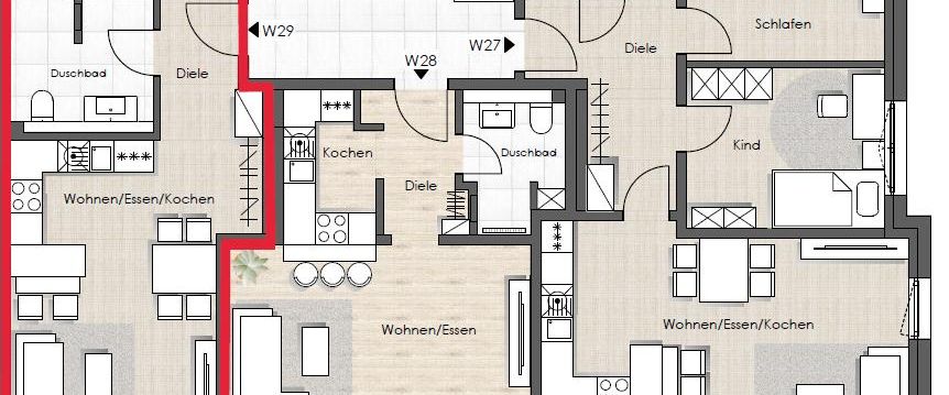 Moderne 2-Zimmer-Wohnung mit Wohnberechtigungsschein - Foto 1