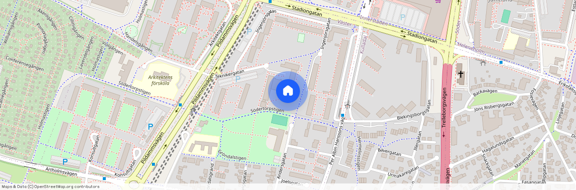 Teknikergatan 27D, Gröndal