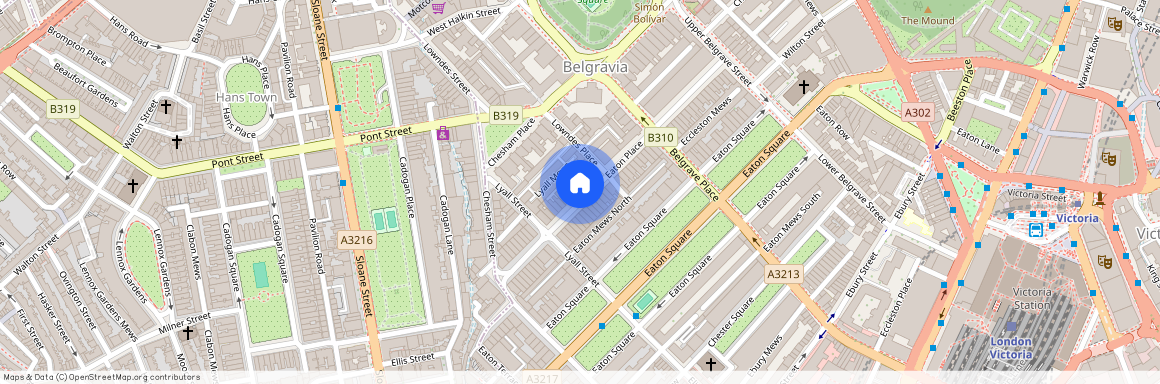 Eaton Place, London, SW1X