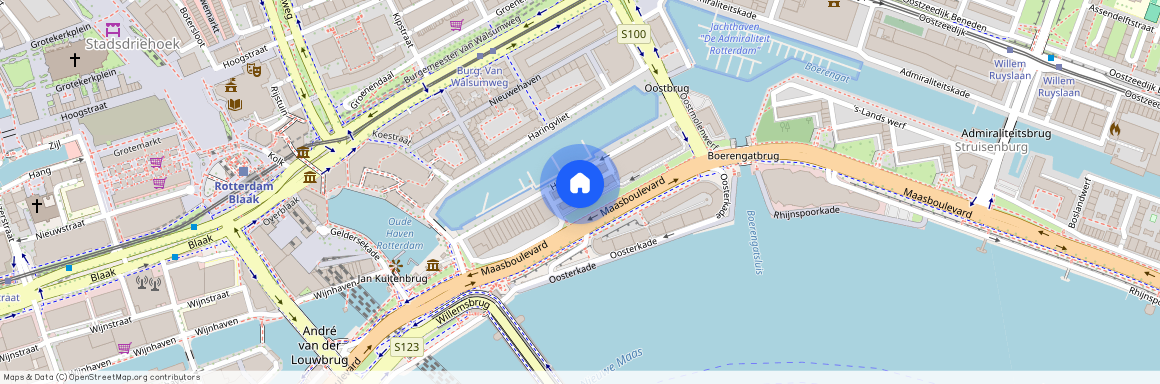 Achterharingvliet 36A /4, Stadsdriehoek, Rotterdam