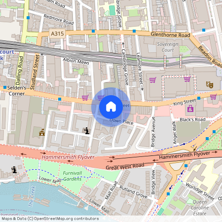 Down Place, The Kingsley, Hammersmith, London, W6