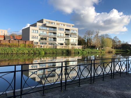 LUXE APPARTEMENT + zeer riant zongericht terras, dubbele garage & (wijn)kelder - Foto 5