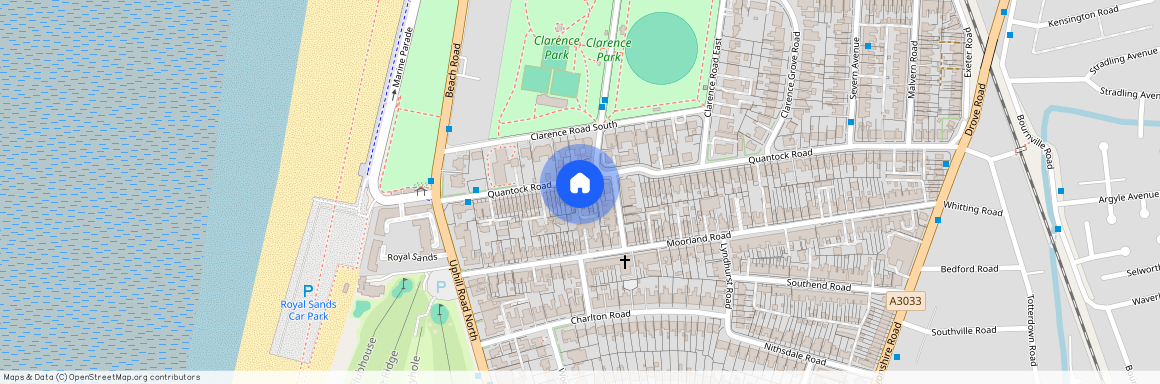 Quantock Road, Southward